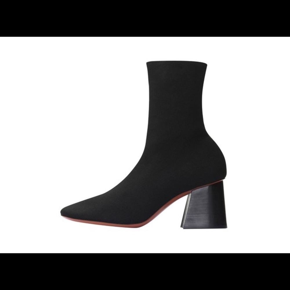 Celine Soft Ballerina Knit Sock Ankle Boot 70